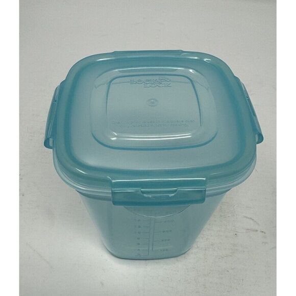 Lock N Lock Storage Containers 3 Piece Pantry Essential Set with Measurements - Picture 4 of 13